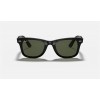 Ray Ban Wayfarer Ease RB4340 Sunglasses Green Classic G-15 Black