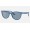 Ray Ban Wayfarer II True Blue RB2185 Sunglasses Transparent Blue Frame Blue Classic Lens