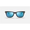 Ray Ban Wayfarer Liteforce RB4195 Sunglasses Black Frame Blue Lens